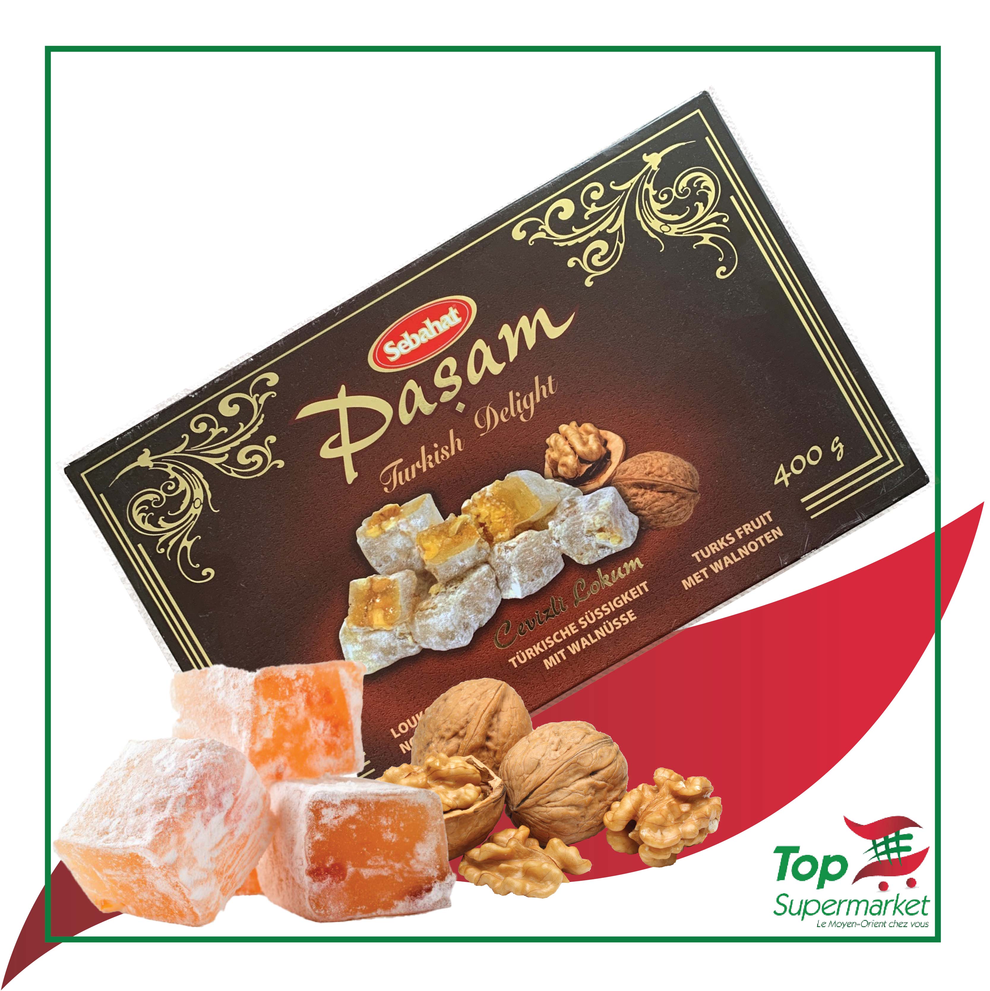 Sebahat Loukoum double noix 350gr